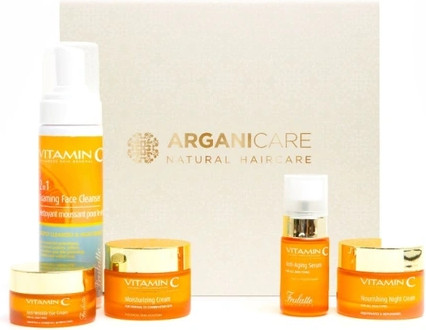 Gesichtspflegeset Arganicare Vitamin C Gesicht Geschenkset Weihnachten 2024