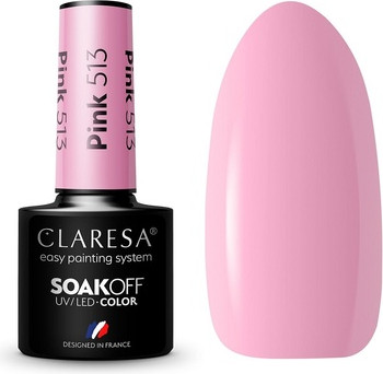 Hybrid Nail Polish Claresa Pink 513