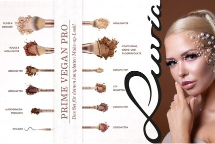 Brush Set Luvia Luvia Prime Vegan Pro Makeup Brush Set