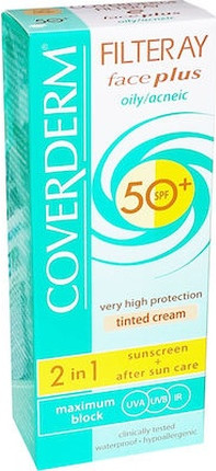 Gesichts-Sonnenschutzcreme Coverderm Filteray