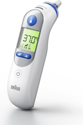 Fieberthermometer Braun ThermoScan 7+ Age Precision Nachtmodus