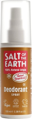 Deodorant Spray Salt Of The Earth Spiced Gingerbread