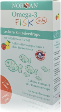 Chewable Jelly Drops Norsan with Natural Fish Oil