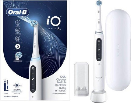 Elektrische Zahnbürste Oral-B Io Serie 5n Weiß