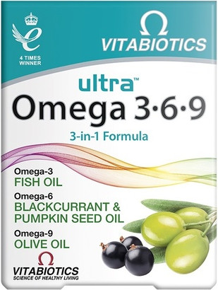 Dietary Supplement Vitabiotics Ultra Omega 3-6-9