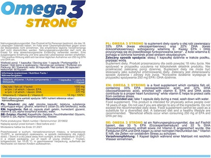 Пищевая добавка Allnutrition ADEK + Omega 3 Strong
