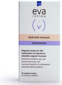 Vaginal Ovules Eva Intima Restore with Hyaluronic Acid