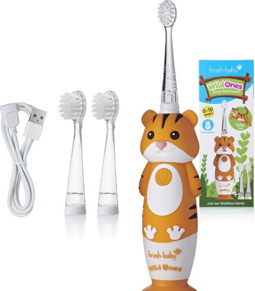 Schall-Zahnbürste Brush-Baby Wild Ones