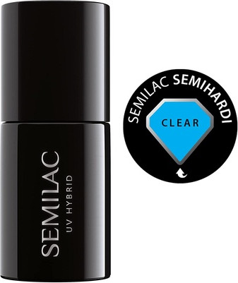 Hard Hybrid Nail Polish Semilac Clear