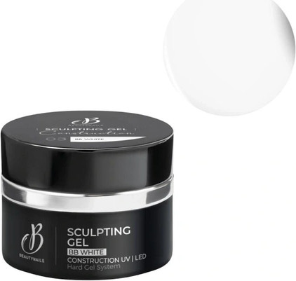 Скульптурный гель Beautynails Bb White