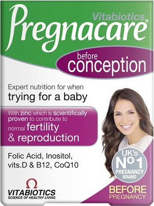 Dietary Supplement Vitabiotics Before Conception