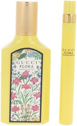 Fragrance Set Gucci Flora Gorgeous Orchid Case 2 Pcs