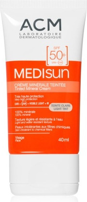 Creme ACM Laboratories Medisun Mineral Feuchtigkeitsspendende und straffende Creme LSF 50+ LSF 50