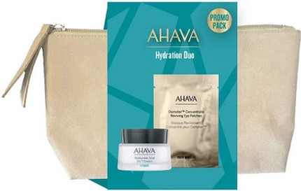 Face Cream Ahava Hydration Duo Promo Hyaluronic Acid 24/7 Cream With Lime 50ml And Osmoter Eye Patches Single Pair