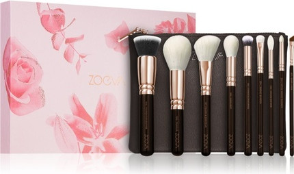 Zoeva cho'tkalar to'plami The Complete Brush Set Rose Golden Edition