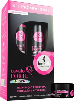 Hair Care Set Haskell Cavalo Forte Hidra Kit
