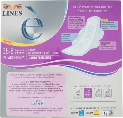 Sanitary Napkins Linea Donatella