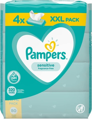 Namli salfetka Pampers