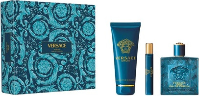 Eau De Parfum Spray Set Versace Eros Pour Homme