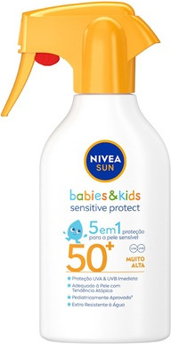 Солнцезащитный спрей Nivea Sun Babies & Kids Sensitive Protect