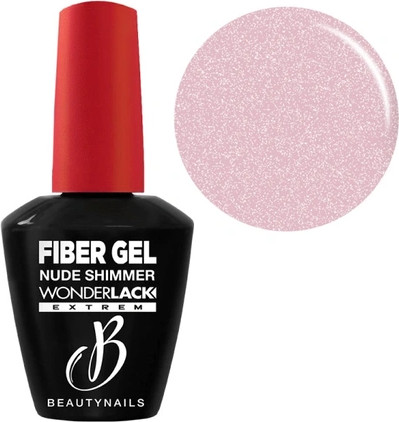 Gel Polish Beautynails Fiber Gel Nude Shimmer