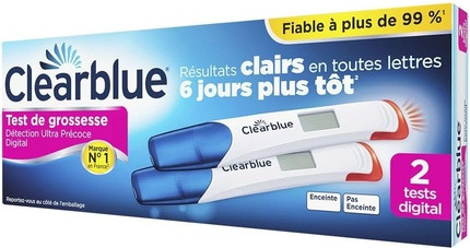 Clearblue Früherkennungstest