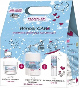 Set Floslek Protective Cream Stick Cream Lip Balm