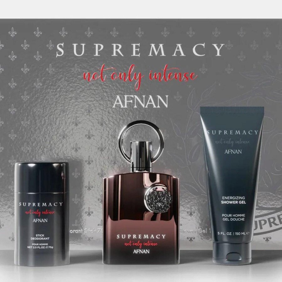Extrait De Parfum Geschenkset Afnan Supremacy Not Only Intense Silver