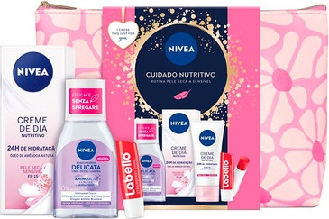 Facial Care Set Nivea Essentials Dry And Sensitive Skin Gift Set