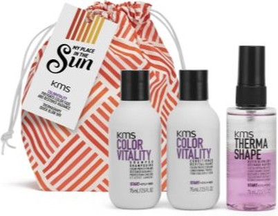 Haarpflegeset KMS Color Vitality Reise-Set