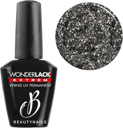 Nagellack Beautynails We Heavy Glitter Silber