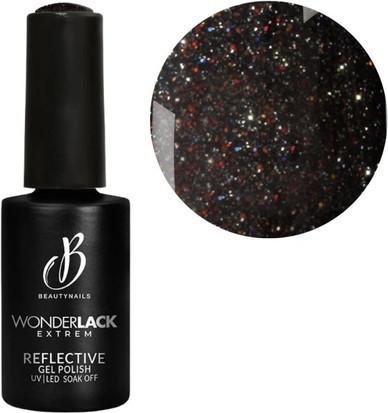 Nail Polish Beautynails We Reflective Black