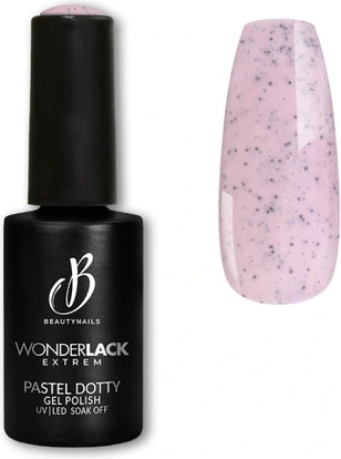 Nail Polish Beautynails Pastel Dotty Rosy Glass
