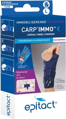 Wrist Brace Epitact Immobilizing Left