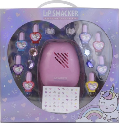 Lip Set Lip Smacker Nail Blockbuster Set Kids Cosmetics