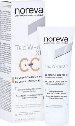 Tinted Day Cream Noreva Trio White XP CC Cream
