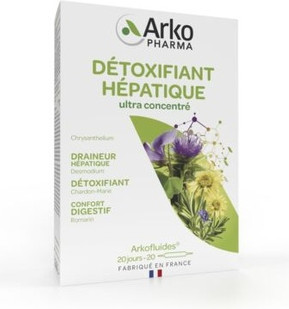 Nahrungsergänzungsmittel Arko Pharma Arkofluides Leberentgifter