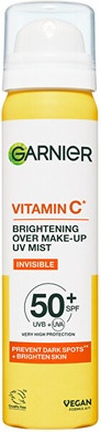 Gesichtssonnencreme-Spray Garnier Aufhellend Über Make-Up Spf 50+