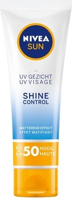 High Protection Facial Sunscreen Nivea Sun Uv Face Shine Control Spf50