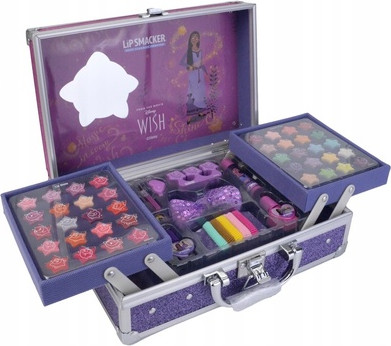 Makeup Bags Disney Traincase Cosmetics Set In Suitcase