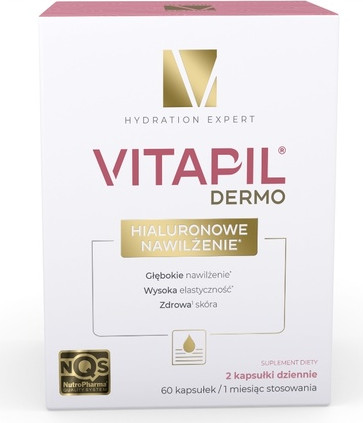 Капсулы Vitapil Dermo Гиалуроновое Увлажнение