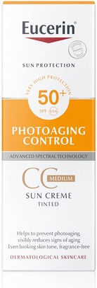 Sonnencreme Eucerin Photoaging Control CC Sonnenschutz Mittel getönt LSF50+