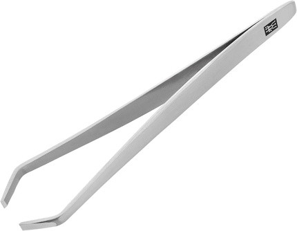 Pinzette ZWILLING TWINOX abgewinkelte Pinzette mit mattem Finish