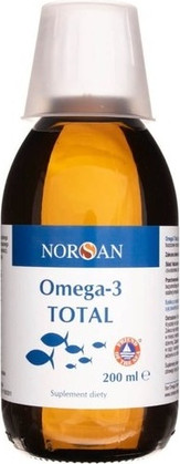 Norsan Omega-3 Total Fish Oil with Vitamin D3 200ml Natural Flavor