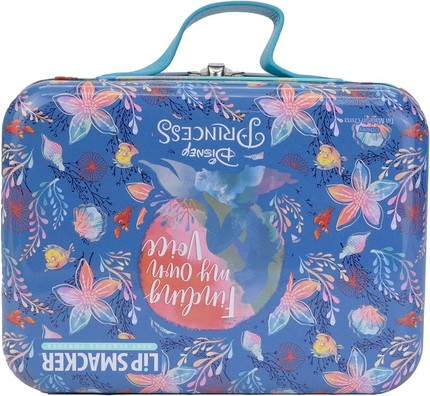 Lip Smacker Gefrorene Brotdosen-Dose, Schminktasche, All-in-One, sicheres Schmink-Geschenkset für Kinder mit Haar- und Beauty-Accessoires – Prinzessinnen-Look