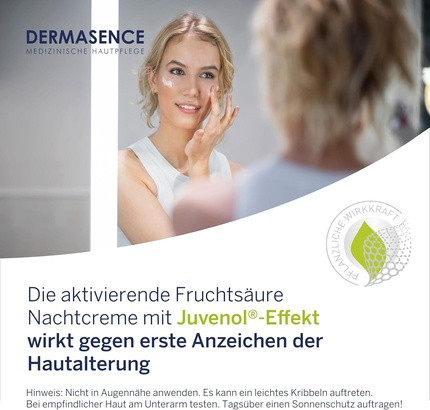 Face Cream Dermasence Hyalusome Activating Fruit Acid Cream