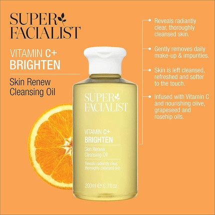 Cleansing Oil Super Facialist Vitamin C + Brighten