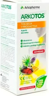 Trockener und produktiver Hustensirup Arko Pharma