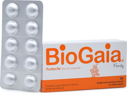 Chewable Tablets Biogaia Protectis Family Probiotics