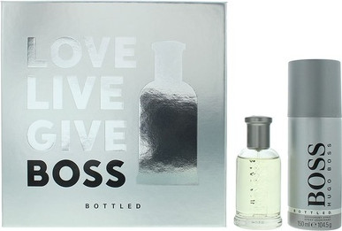 Eau De Toilette Gift Set Hugo Boss Bottled